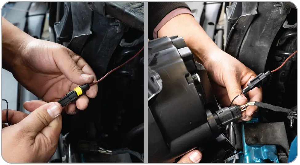 DV8 OFFROAD HLCJL-10 LED Headlight Set 11