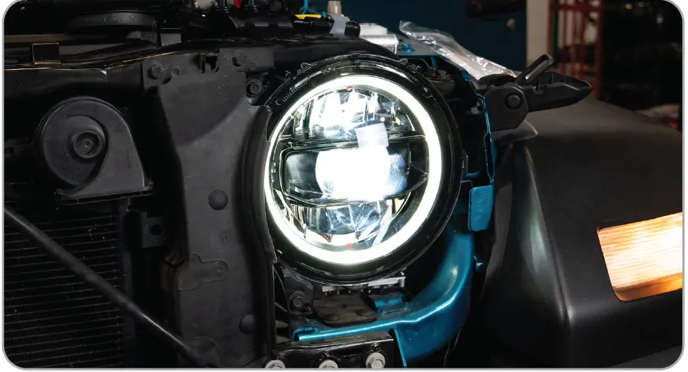 DV8 OFFROAD HLCJL-10 LED Headlight Set 17