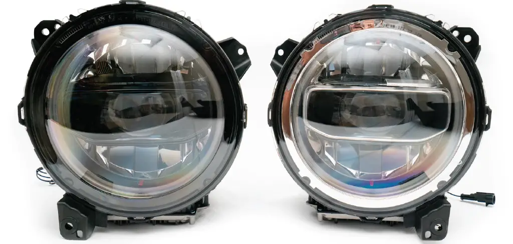 Dv8 Offroad Hlcjl-10 Led Headlight Set Instruction Manual