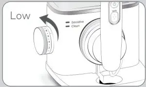Adjusting the Pressure Setting