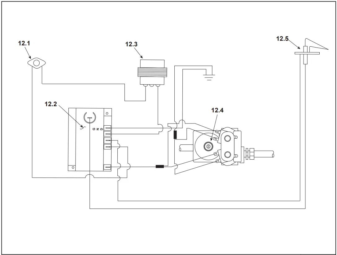 heatilator GC100AE Gas Fireplace - fig