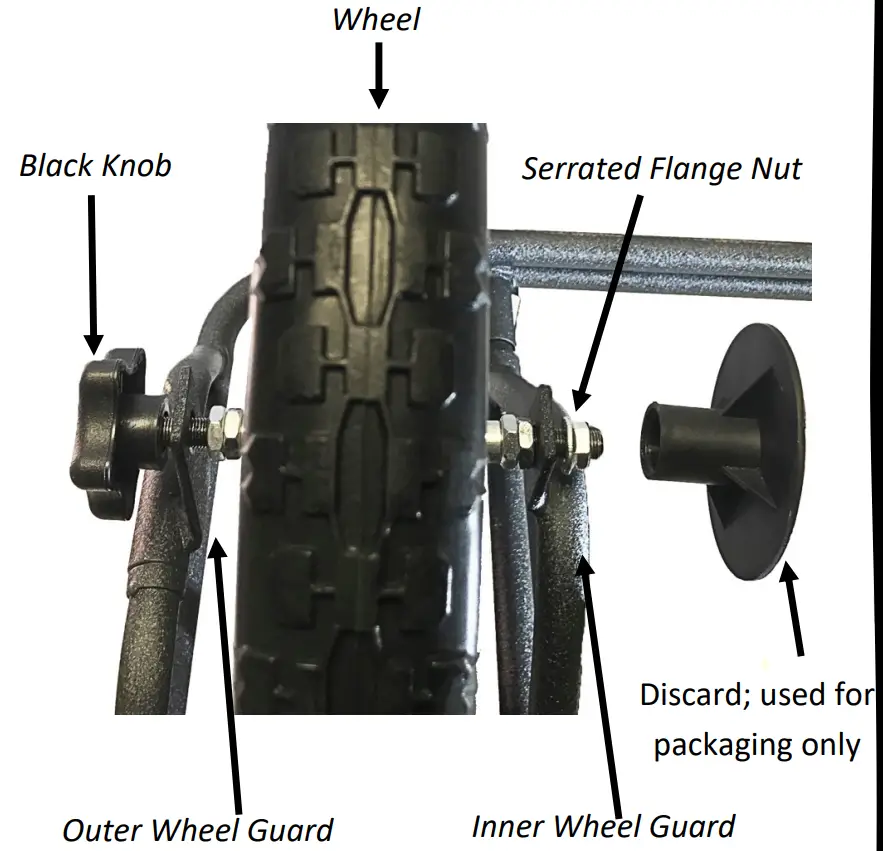 suspenz 22-9908 All-Terrain Airless Cart Assembly