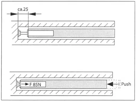 COBURN 95604 Pocket Door Piston - Installation Functioning