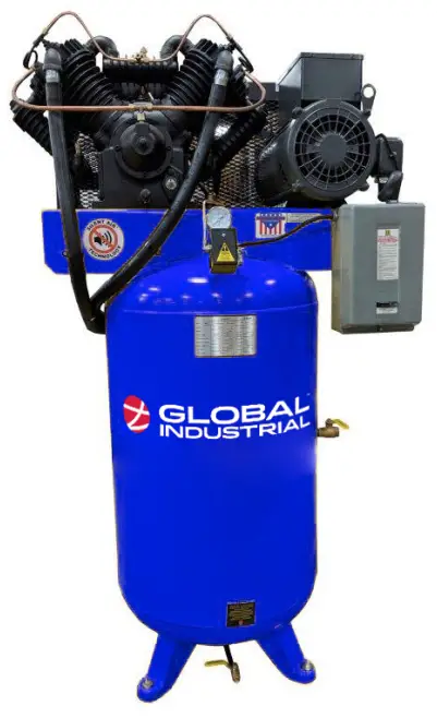 GLOBAL INDUSTRIAL B2811234 80 Gallon Air Compressor - fig 1