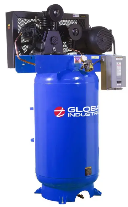 GLOBAL INDUSTRIAL B2811234 80 Gallon Air Compressor - fig
