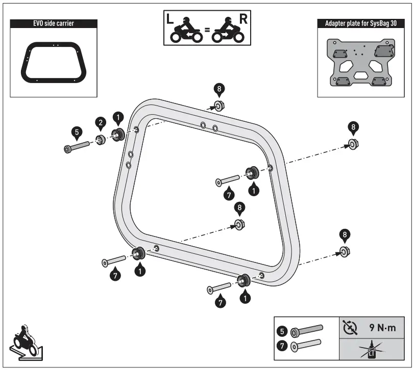 SW-MOTECH BC.SYS.07.592.20001 Bag System - fig 12