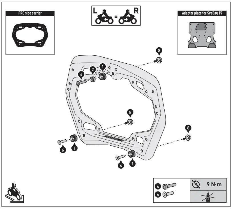 SW-MOTECH BC.SYS.07.592.20001 Bag System - fig 8