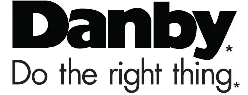 Danby DPA060B1WDB Portable AC in White logo