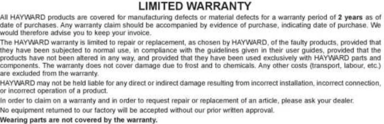 HAYWARD Pool Rx Socket Dosing Pum 16
