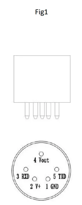 Winsen MH-410D NDIR Infrared CO2 Gas Sensor - fig 1