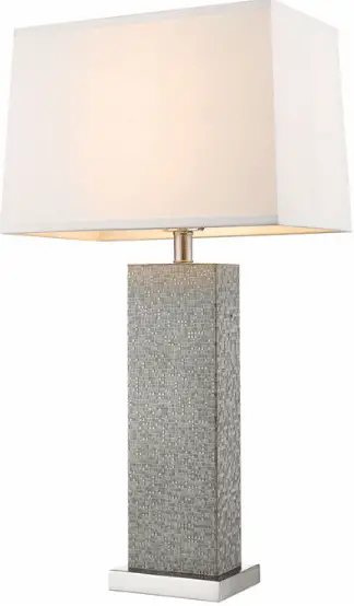 TREND TT7446 Pewter Table Lamp-fig1