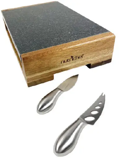 nutrichef PKLVST41 Cooking Stone Grill Set product