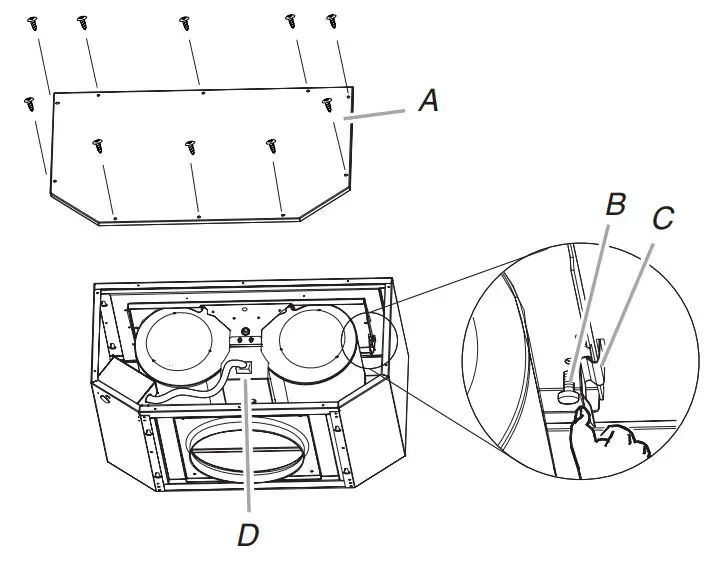 Prepare the In-line Blower System
