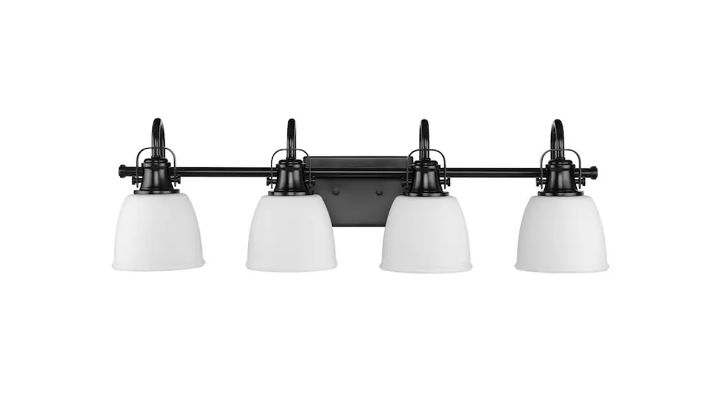 Progress Lighting P300429-009 Preston 7.37-in 4-light Brushed Nickel Led Farmhouse Vanity Light Instructions