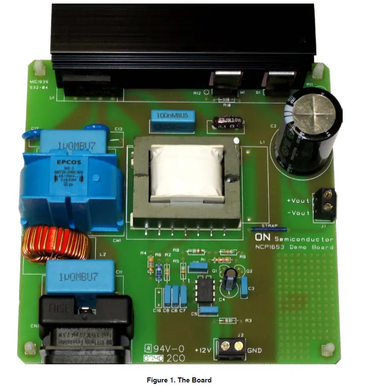 ON-Semiconductor-NCP1653EVB-300-W-Wide-Mains-PFC-Stage-Driven-by-the-NCP1653-Evaluation-FIG-1