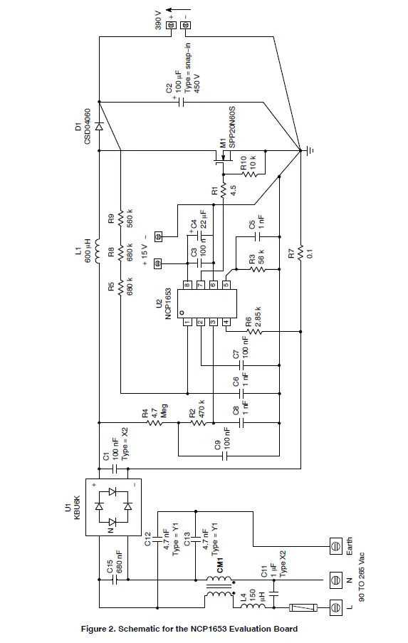 ON-Semiconductor-NCP1653EVB-300-W-Wide-Mains-PFC-Stage-Driven-by-the-NCP1653-Evaluation-FIG-2