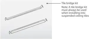Tile bridge kit