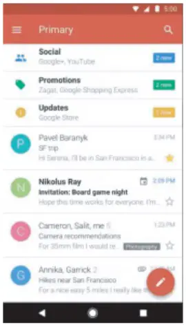 Connecting to E-mails
