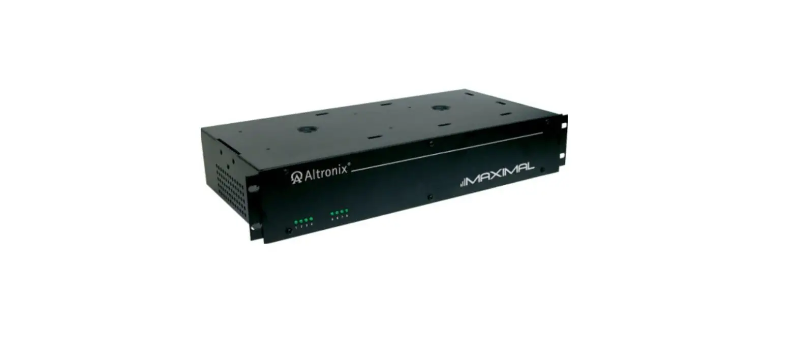 Altronix Maximal1rhd Access Power Controller User Manual Altronix Maximal1rhd Access Power Controller User Manual