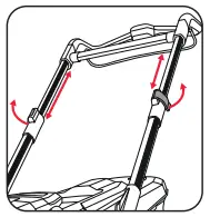 ozito PXLMTS-0182 2X18V Telescopic Handle Lawn Mower 12