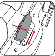 ozito PXLMTS-0182 2X18V Telescopic Handle Lawn Mower 14