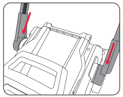 ozito PXLMTS-0182 2X18V Telescopic Handle Lawn Mower 5