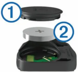 Replacing the Speed Sensor or Cadence Sensor Battery