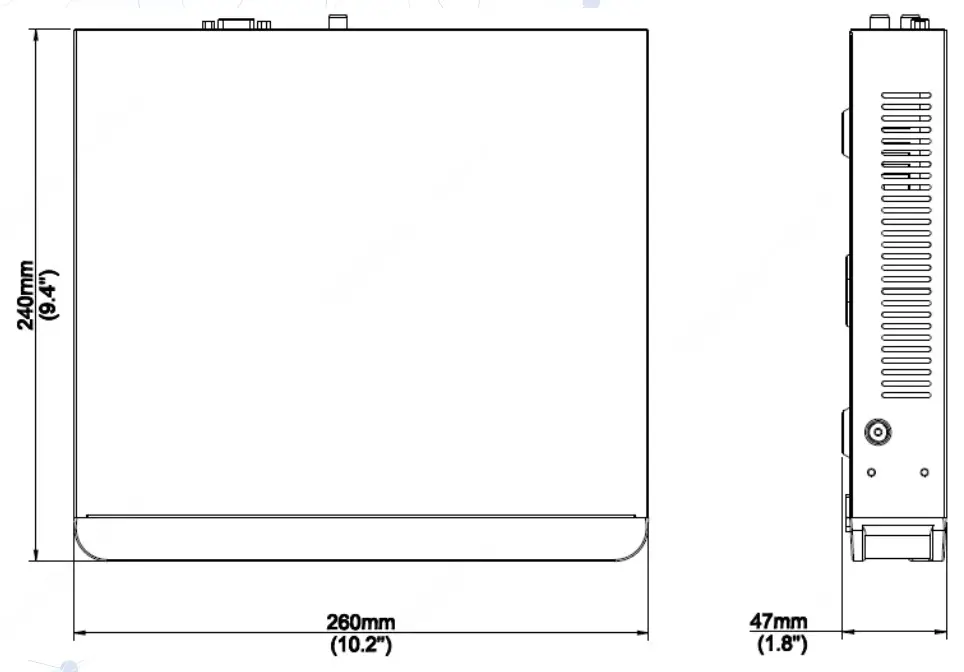 TURING TP-MRP042T-B SMART Series 8-Channel Network Video Recorder - fig 5