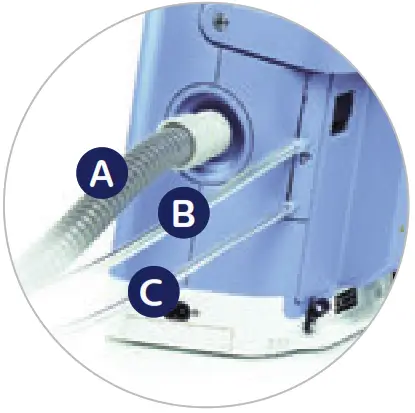 PHILIPS Trilogy 100 Patient Leaflet - Active circuit