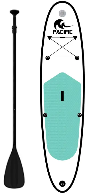 PACIFIC Inflatable Stand Up Paddle Board 1