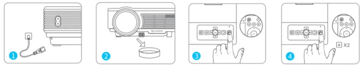 VANKYO LEISURE 3W PRO Portable Advanced Wireless Mini Projector - 7