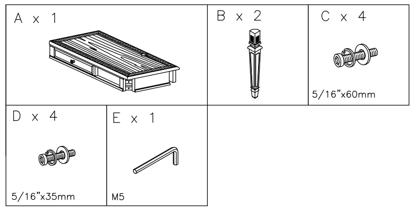 ASHLEY H74334R Office Desks L-Shaped Desks -