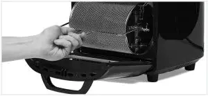 Removing Round Basket & Rotisserie Spit