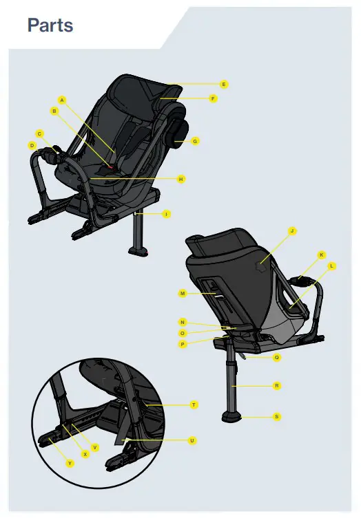 AXKID ONE Plus 2 Car Seat - fig 9