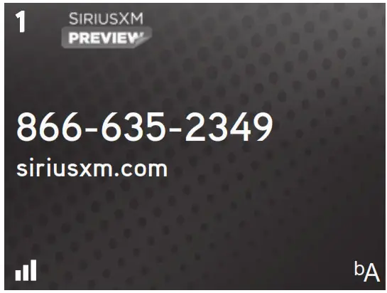 SiriusXm Dock & Play Home Kit DH4 - Check the signal