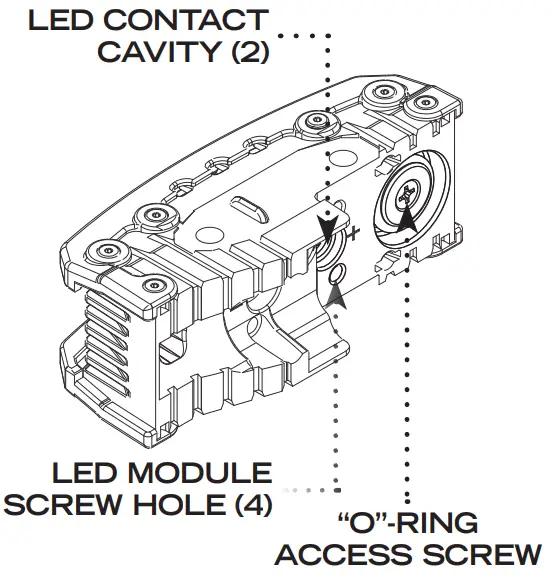 FoxFURY 700 300S Rugo Drone and Utility Light - LIGHT HEAD