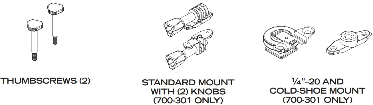 FoxFURY 700 300S Rugo Drone and Utility Light - MOUNTS INCLUDED