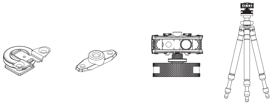 FoxFURY 700 300S Rugo Drone and Utility Light - TRIPOD
