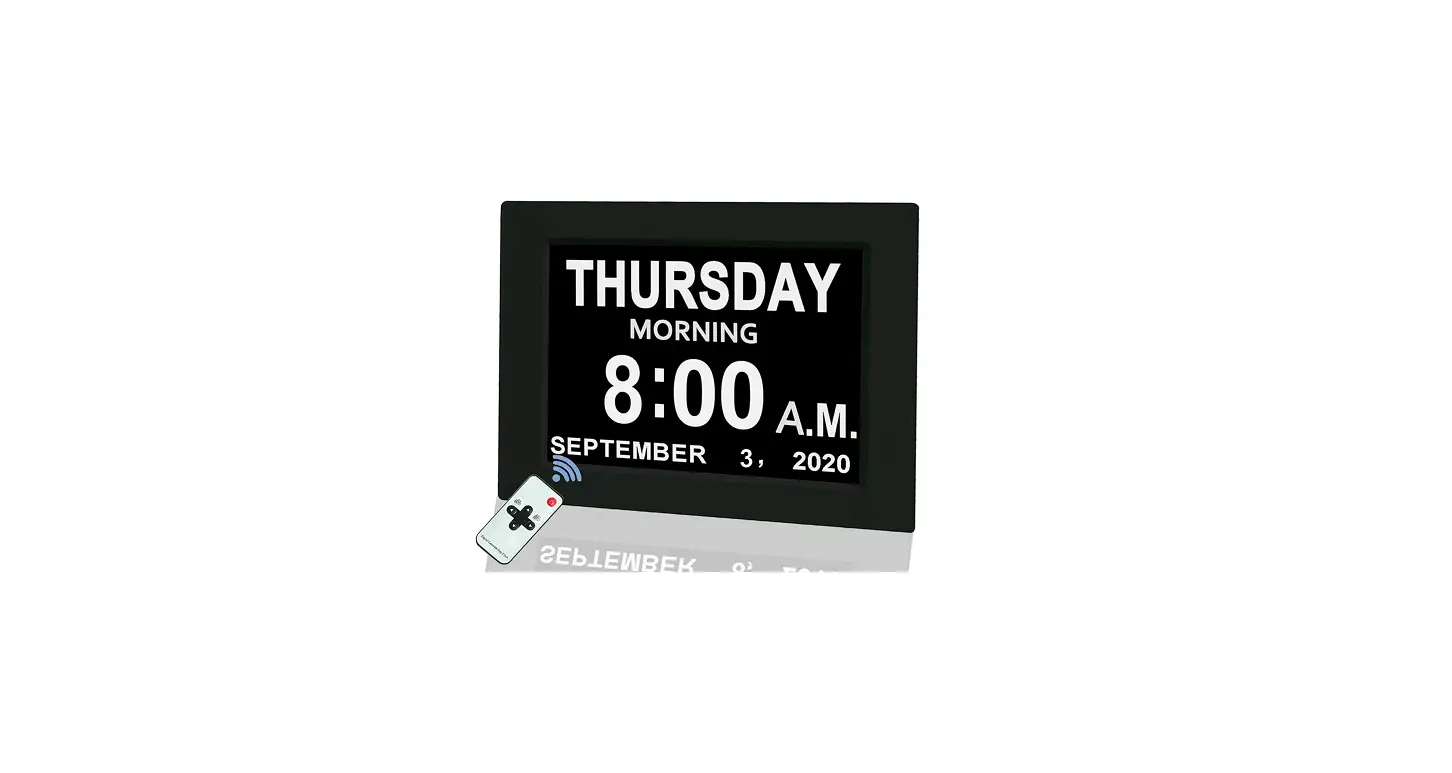Jall Digital Calendar Alarm Day Clock Instruction Guide