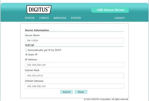 DIGITUS DN-13024 - CONNECTING THE DEVICE 3