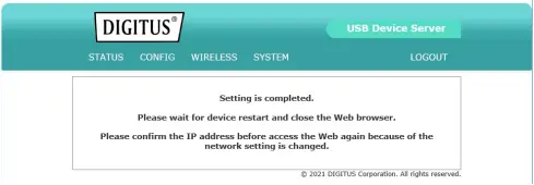 DIGITUS DN-13024 - CONNECTING THE DEVICE 4