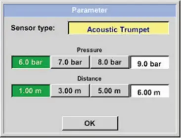 BEKO METPOINT CID - Parameter