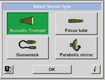 BEKO METPOINT CID - Select Sensor type