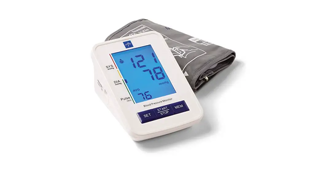 Medline Mds4001 Automatic Digital Blood Pressure Monitor User Guide