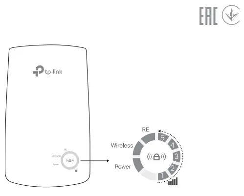 tp-link TL-WA854RE 300Mbps WiFi Range Extender -LED Explanation