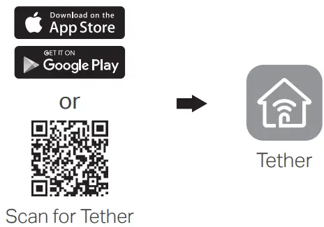 tp-link TL-WA854RE 300Mbps WiFi Range Extender -Via the Tether App