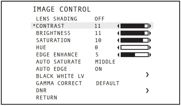 UHD-200 4K 60p POV Camera- IMAGE CONTROL
