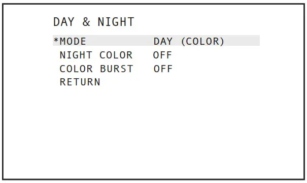 UHD-200 4K 60p POV Camera- MODE