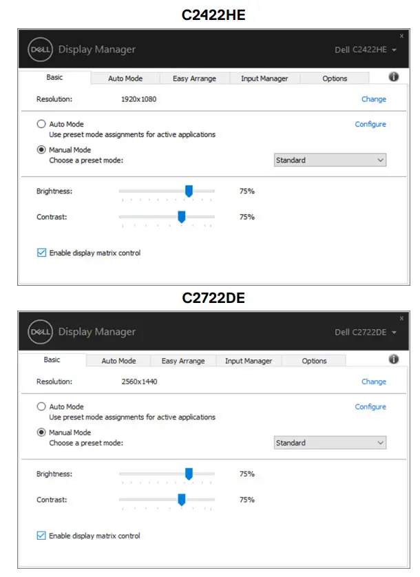 DELL C2422HE 24 inch Video Conferencing Monitor -Dell monitors