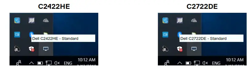 DELL C2422HE 24 inch Video Conferencing Monitor - Overview 2